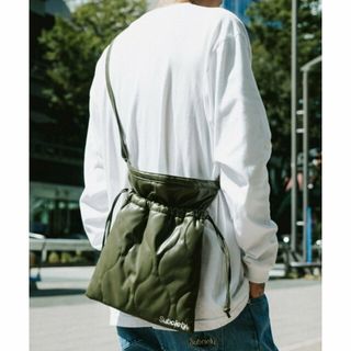 サブサエティ(Subciety)の【OLIVE】FAKE LEATHER QUILTING BAG(ショルダーバッグ)