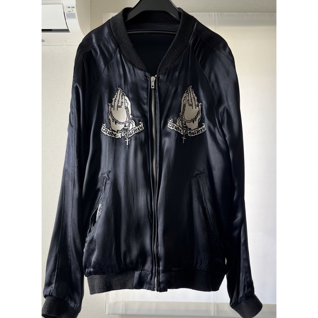 RUDE GALLERY スカジャンまだまだ美品だと思います - スカジャン RUDE GALLERY スカジャンまだまだ美品だと思います - スカジャン