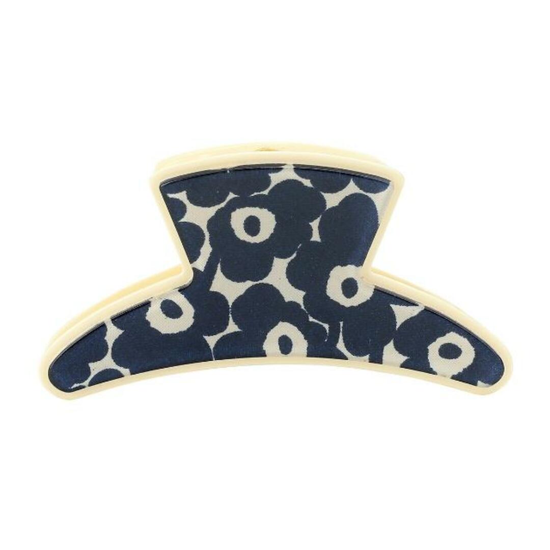 marimekko(マリメッコ)の新品 マリメッコ Marimekko ヘアクリップ ピックイネン ウニッコ HAIR CLAW ダークブルー/オフホワイト レディースのヘアアクセサリー(バレッタ/ヘアクリップ)の商品写真