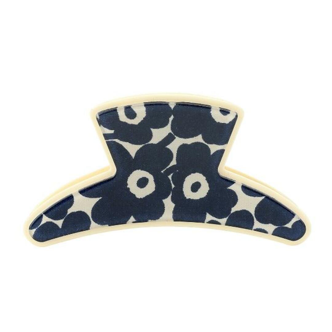 marimekko(マリメッコ)の新品 マリメッコ Marimekko ヘアクリップ ピックイネン ウニッコ HAIR CLAW ダークブルー/オフホワイト レディースのヘアアクセサリー(バレッタ/ヘアクリップ)の商品写真