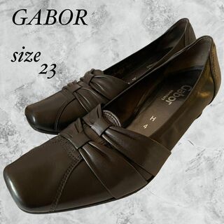 ガボール　Gabor 靴　シューズ　黒　ブラック　新品　23.5