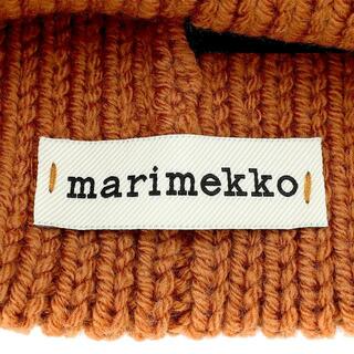 新品 マリメッコ Marimekko ニットキャップ ルディア ソリッド ビーニー ブラック
