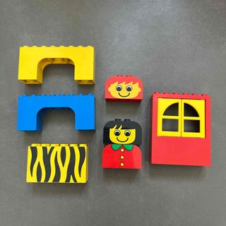 レゴ(Lego)のLEGO  バラ　窓枠　人　まとめ売り(積み木/ブロック)