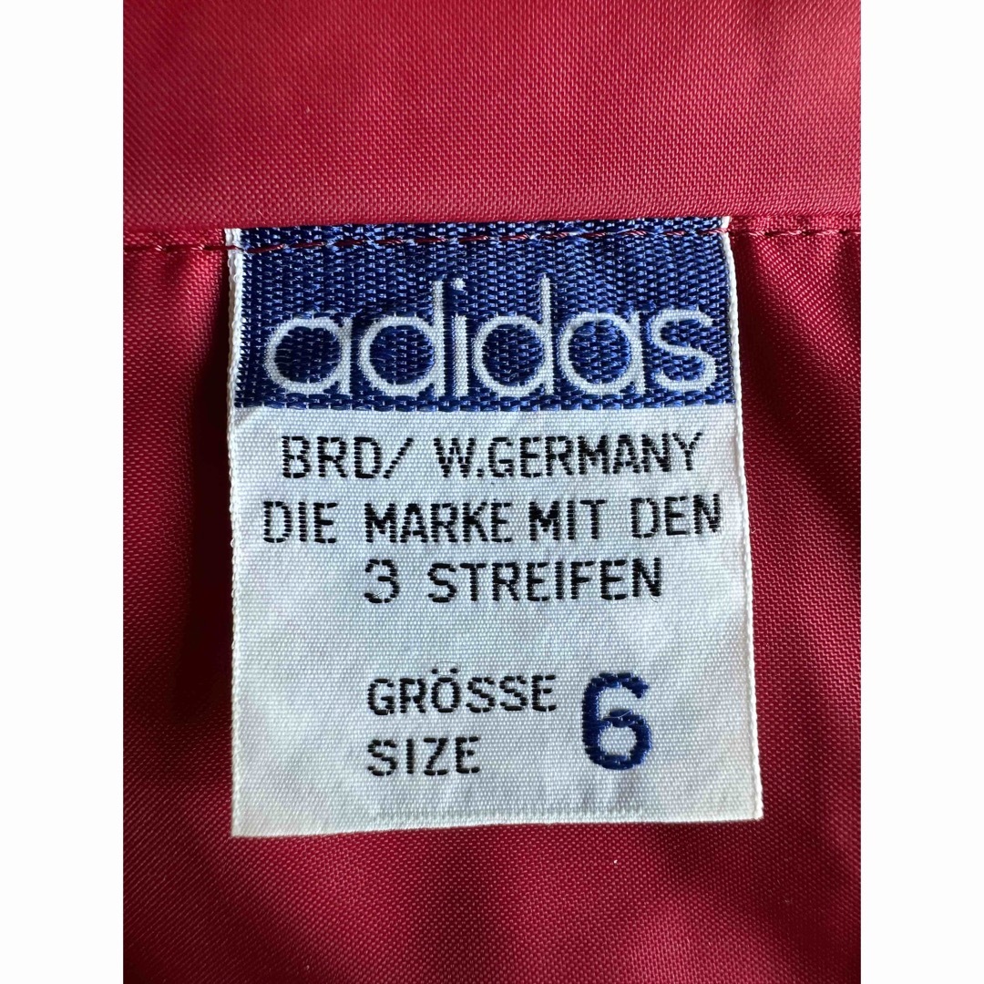 希少　ヴィンテージ　西ドイツ製　adidas ナイロンセットアップジャケット/アウター