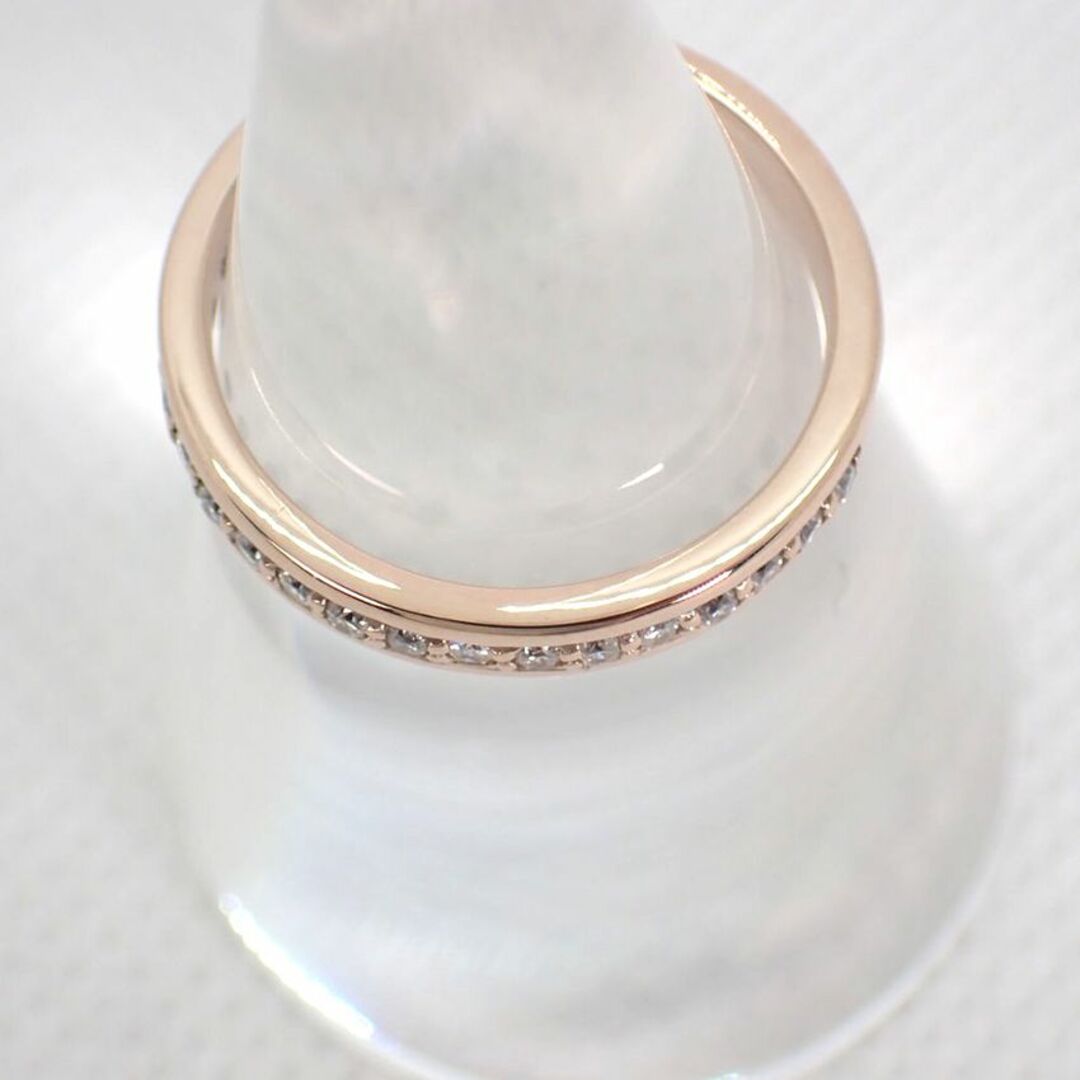 K18PG ダイヤモンド リング 11号[g166-75] レディースのアクセサリー(リング(指輪))の商品写真