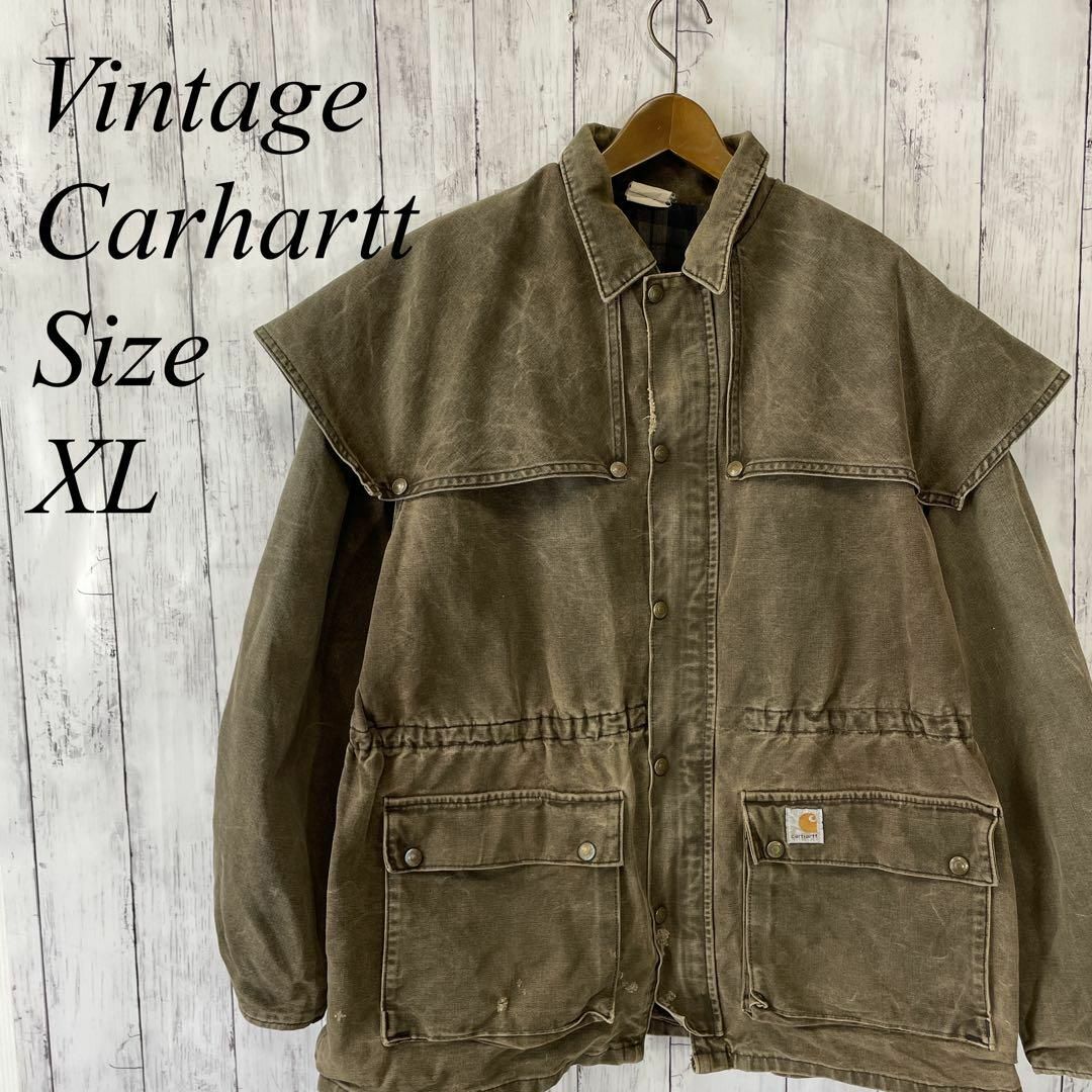 carhartt - 80年代90年代星タグカーハート アンブレラケープジャケット ...