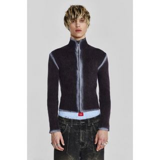 JADED LONDON KNIT TRACK TOP