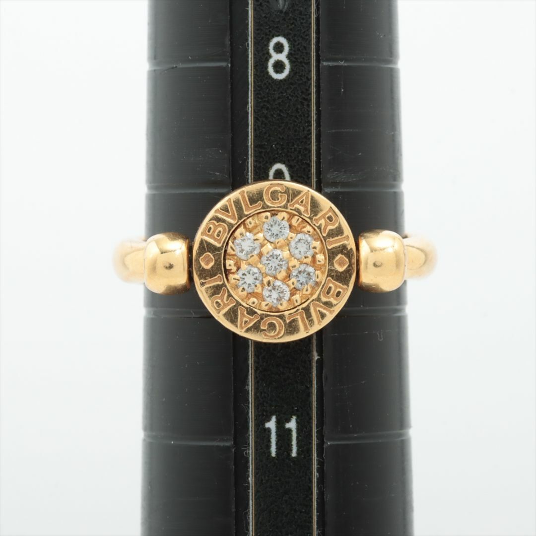 BVLGARI(ブルガリ)のBVLGARI★ブルガリ ブルガリブルガリ フリップ ダイヤ リング 指輪 レディースのアクセサリー(リング(指輪))の商品写真