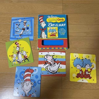英語教材 英語絵本 Dr.Seuss 紐通しあそび 絵本 カード 洋書の通販｜ラクマ