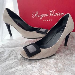 ロジェヴィヴィエ(ROGER VIVIER)のRoger Vivier ロジェヴィヴィエ　サンダル　パンプス　ハイヒール　美品(ハイヒール/パンプス)