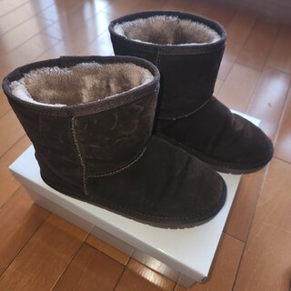 【B:MING by BEAMS】キッズ ムートンブーツ 22.0cm