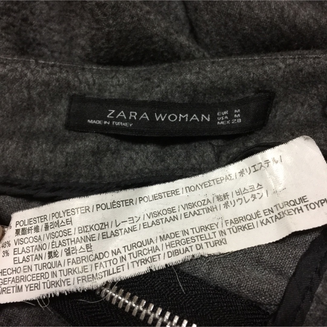 ZARA(ザラ)の冬ものセール　ZARA  起毛　厚手生地　フワフワ　秋冬　ロングスカート レディースのスカート(ロングスカート)の商品写真