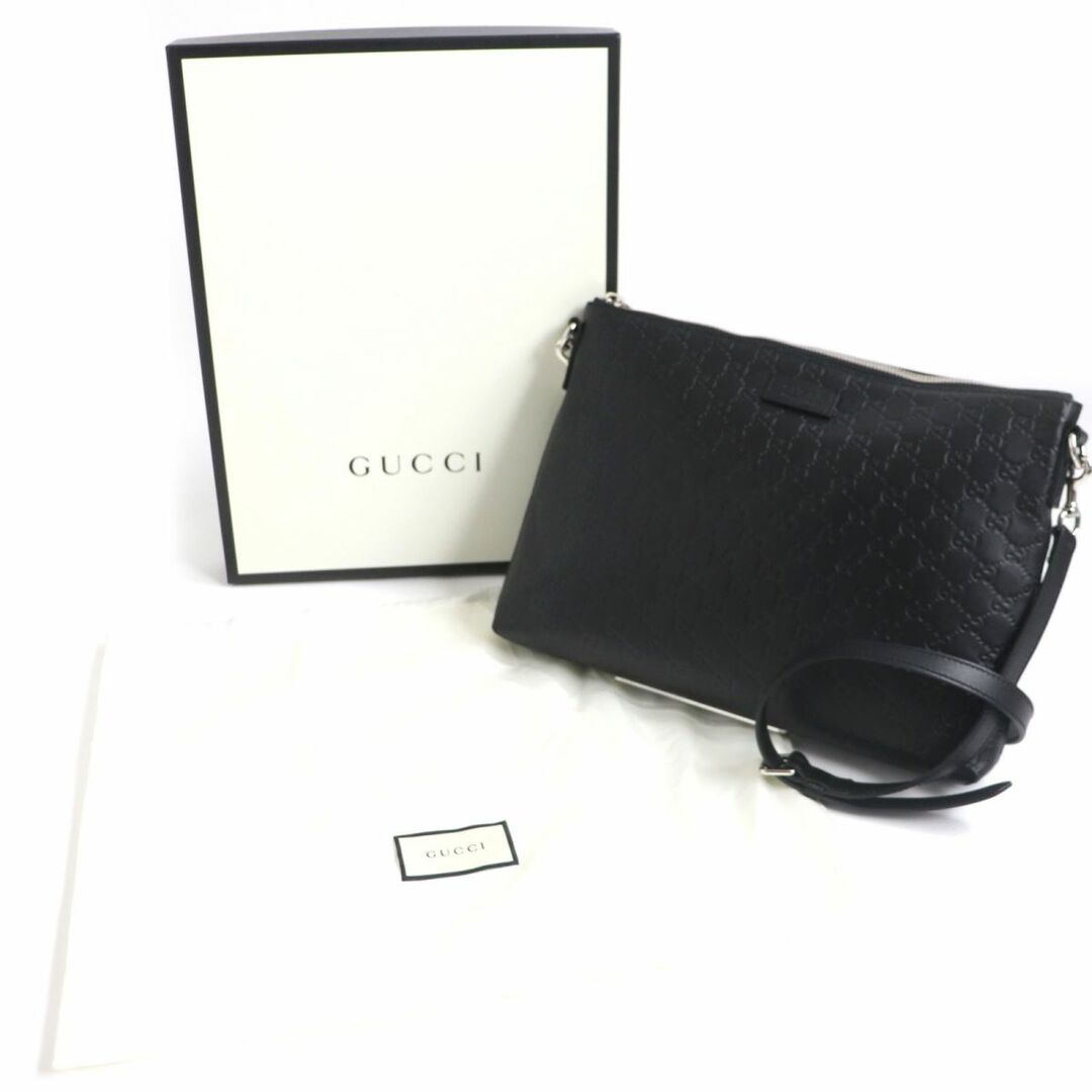 Gucci - 極美品▽GUCCI グッチ 473882 GG シマ レザー ショルダー