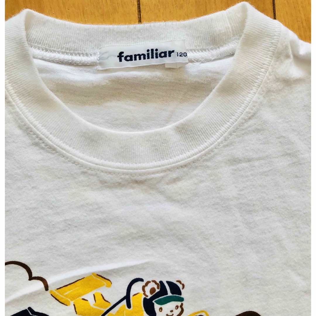 familiar(ファミリア)のファミリア　Tシャツ2枚　半ズボン1枚　セット売り　まとめ売り キッズ/ベビー/マタニティのキッズ服男の子用(90cm~)(Tシャツ/カットソー)の商品写真