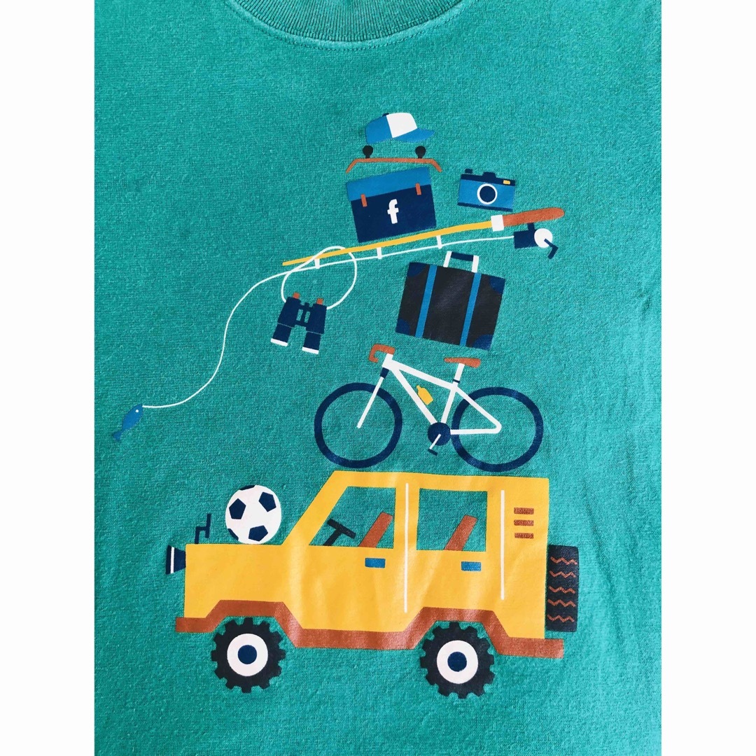 familiar(ファミリア)のファミリア　Tシャツ2枚　半ズボン1枚　セット売り　まとめ売り キッズ/ベビー/マタニティのキッズ服男の子用(90cm~)(Tシャツ/カットソー)の商品写真