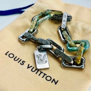 ルイヴィトン(LOUIS VUITTON)のルイヴィトン ブレスレット プラスレ モノグラムチェーン M00733(ブレスレット)