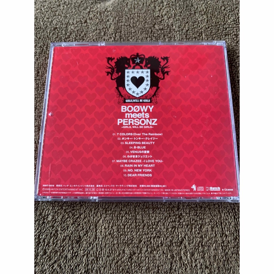 BOOWY PERSONZ-