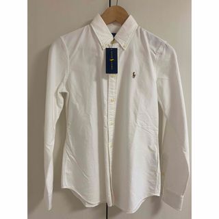 ラルフローレン(Ralph Lauren)のRALPH LAUREN SLIM FIT ホワイトシャツ(シャツ/ブラウス(長袖/七分))