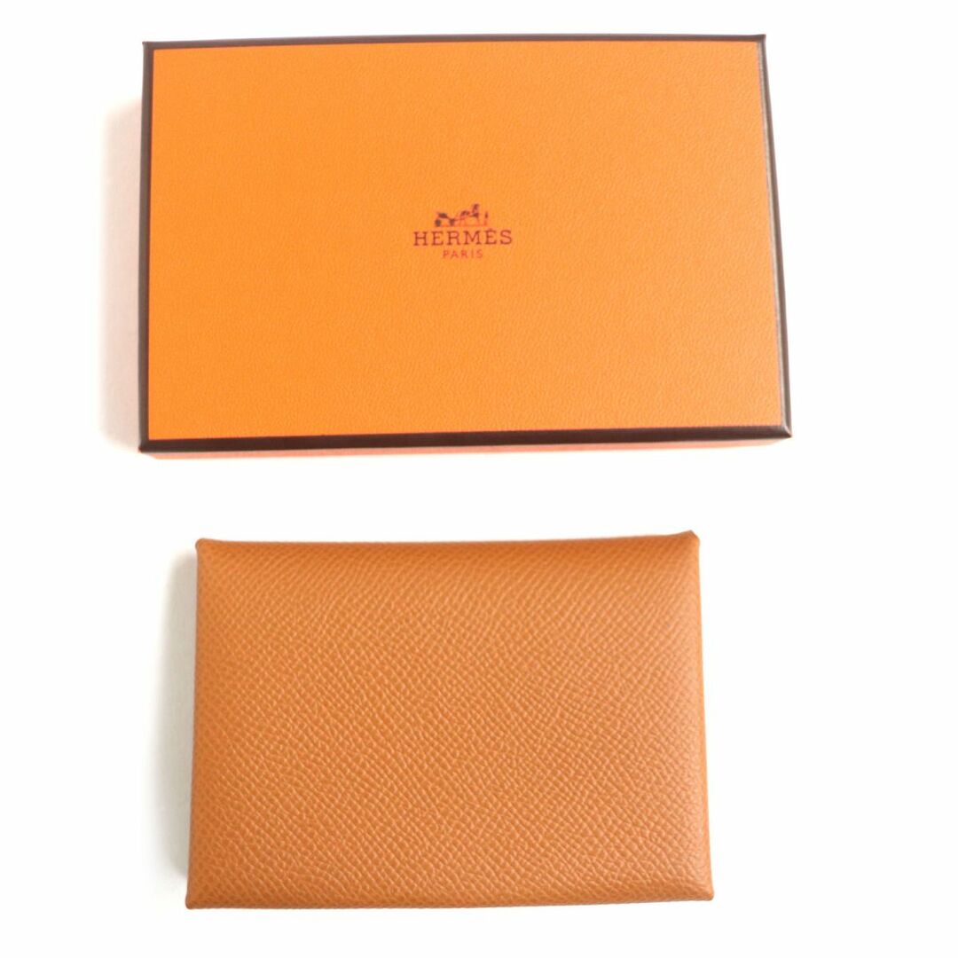 ☆レア・新品☆HERMES カルヴィ デュオ カードケース コインケース U刻印