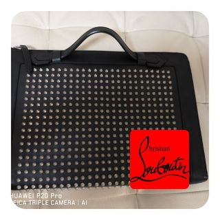 クリスチャンルブタン(Christian Louboutin)のルブタン　レザービジネスバッグ(ビジネスバッグ)