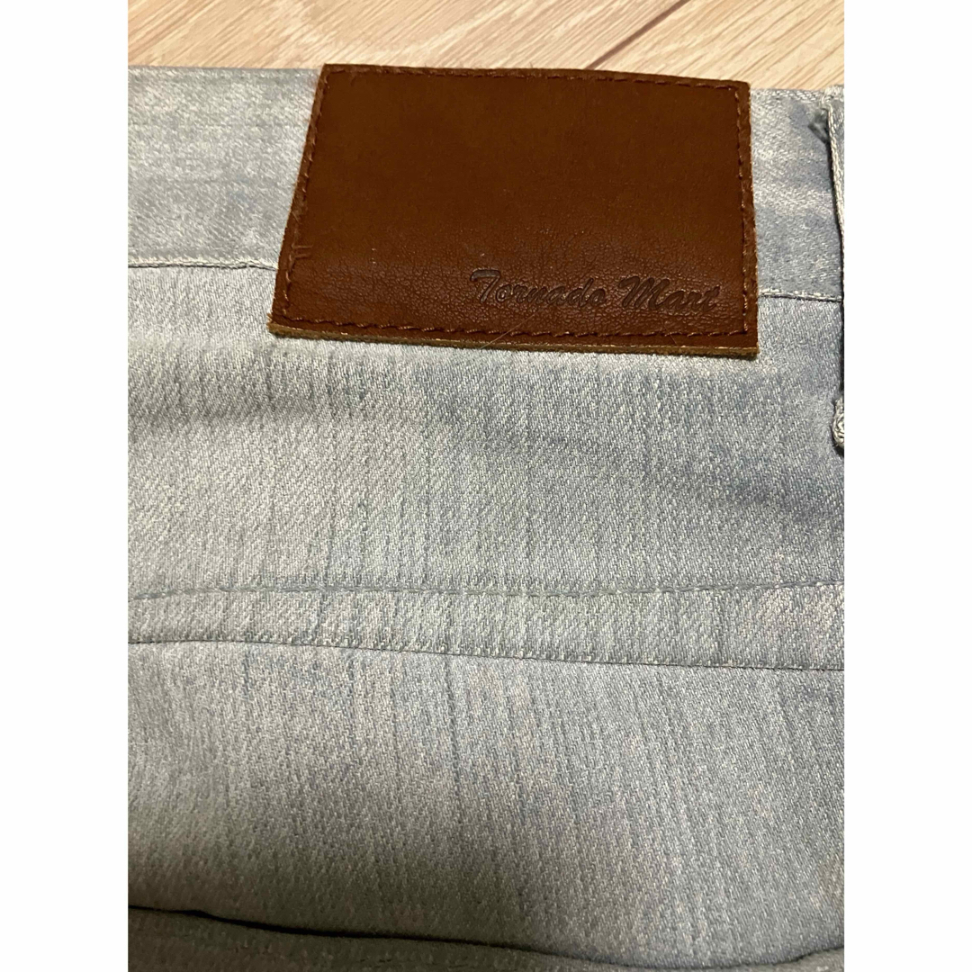 Zero by TORNADO MART(ゼロバイトルネードマート)のトルネードマート　色褪せジーンズ　ジーパン　股下約84cm メンズのパンツ(デニム/ジーンズ)の商品写真