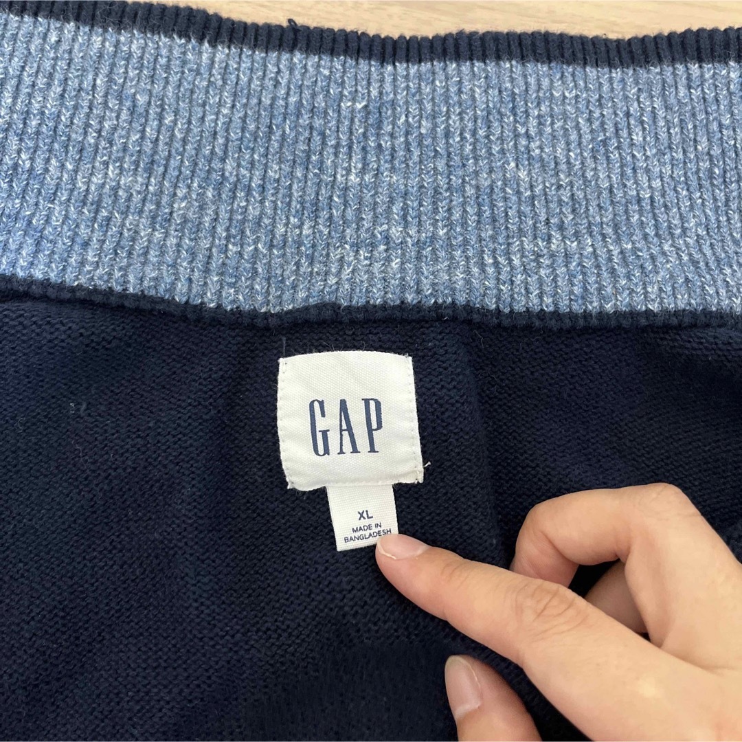 GAP(ギャップ)のGAP メンズ スタンドカラーカーディガン メンズのトップス(カーディガン)の商品写真