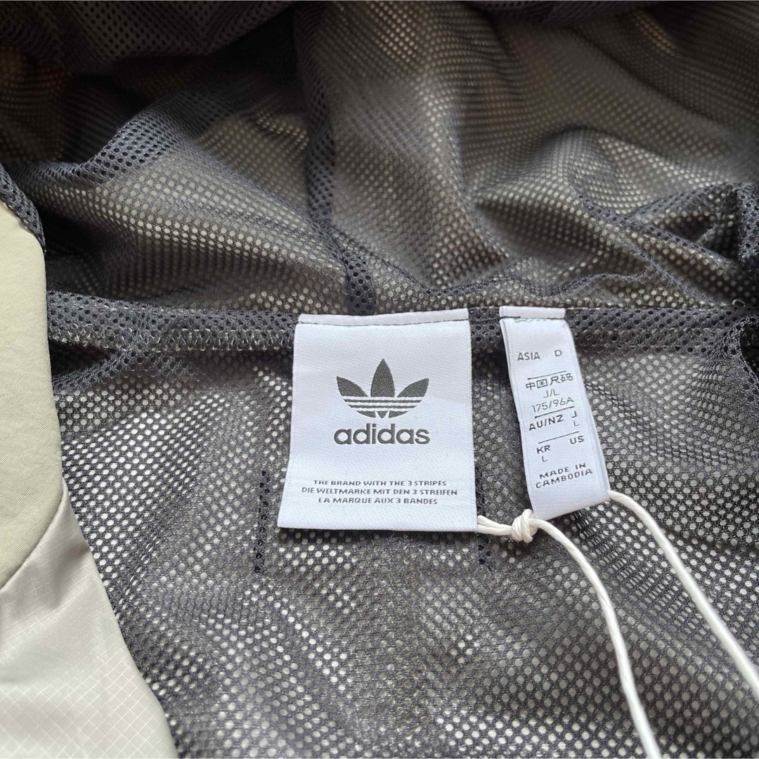 ★未使用★adidas R.Y.Vウィンドブレーカー ハーフジップ Lサイズ