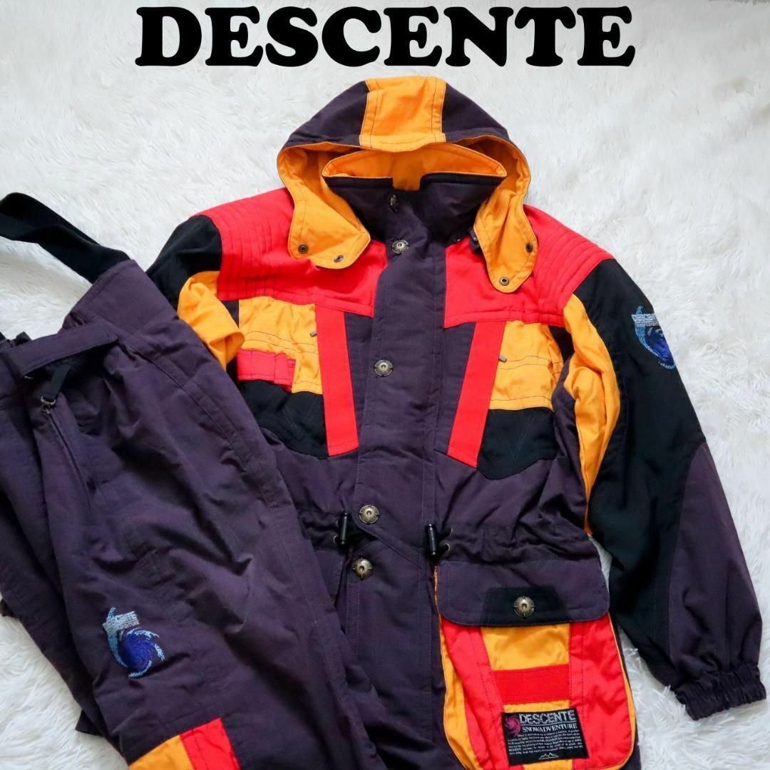 ⭐️DESCENTE デサント　セットアップ　スキー　スノボ　ウェア　Sサイズ