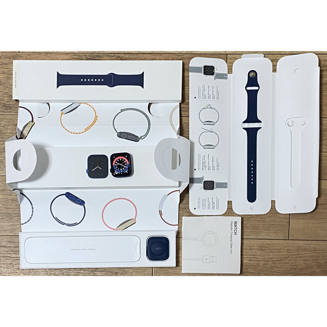 Apple - Apple Watch S6 44mmブルーの+inforsante.fr
