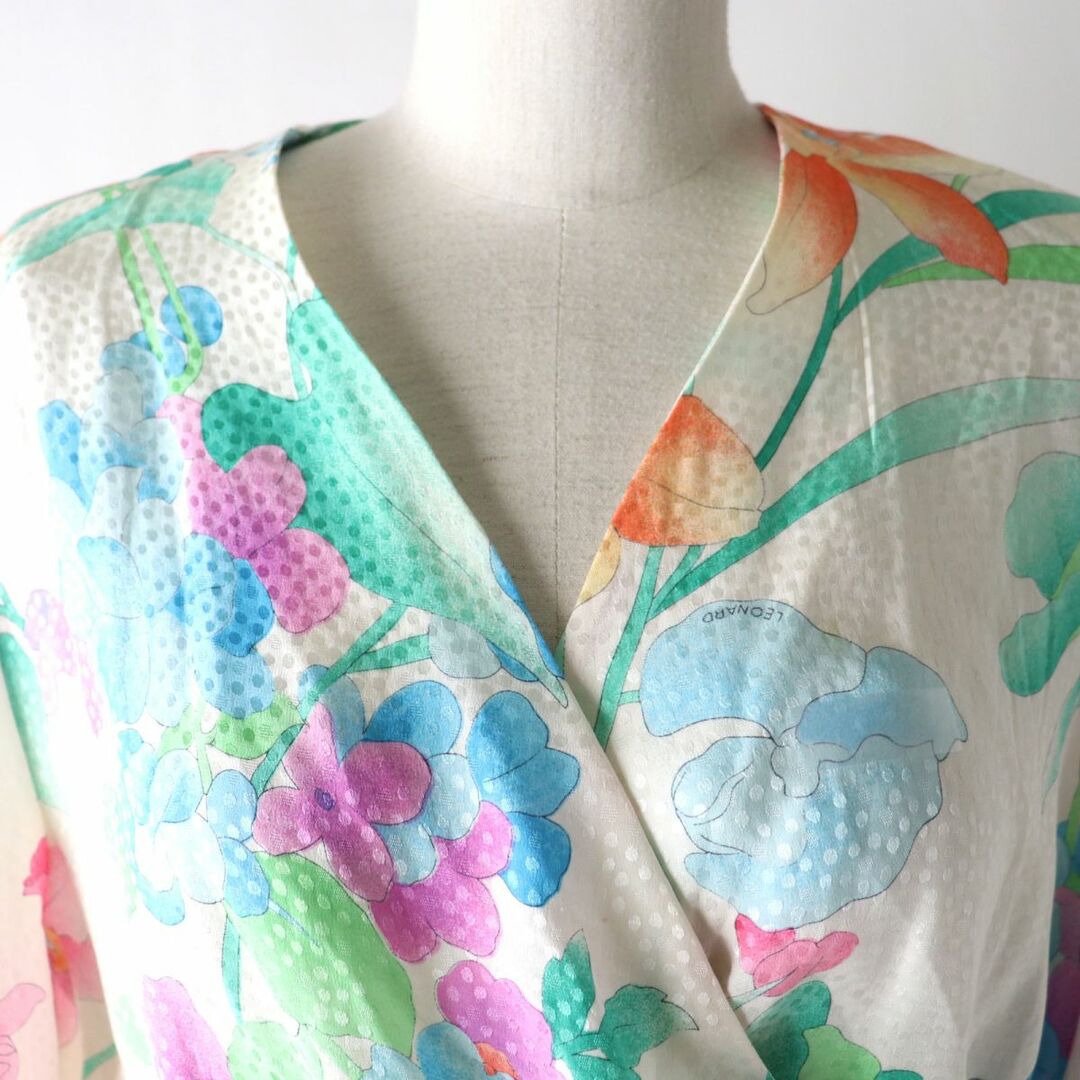 LEONARD - 極美品☆LEONARD FASHION レオナール ファッション 花柄