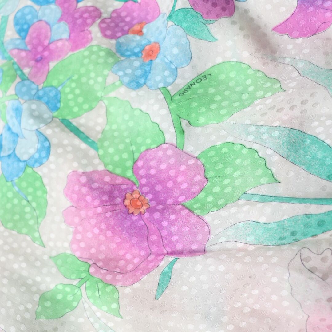 LEONARD - 極美品☆LEONARD FASHION レオナール ファッション 花柄