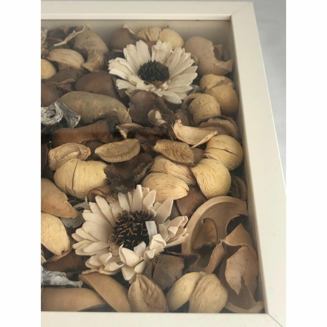 ナチュラル　フラワーボックス　Flower Box ドライフラワー ハンドメイドのインテリア/家具(インテリア雑貨)の商品写真