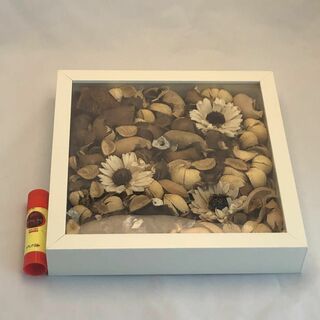ナチュラル　フラワーボックス　Flower Box ドライフラワー(インテリア雑貨)