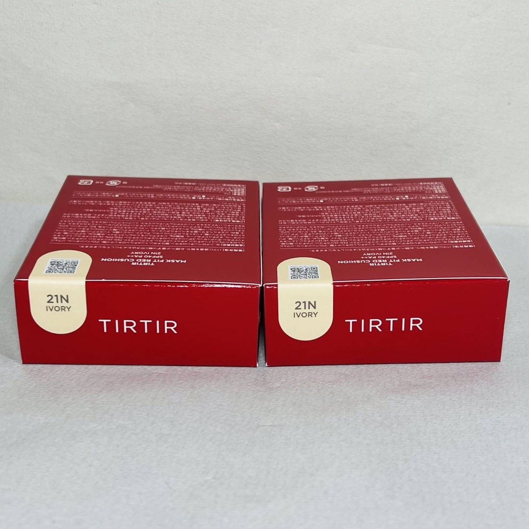 TIRTIR ティルティル クッションファンデ 21N 2個セット 通常サイズ