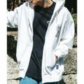 【WHITE】ZIP PARKA-Pray with the microphon