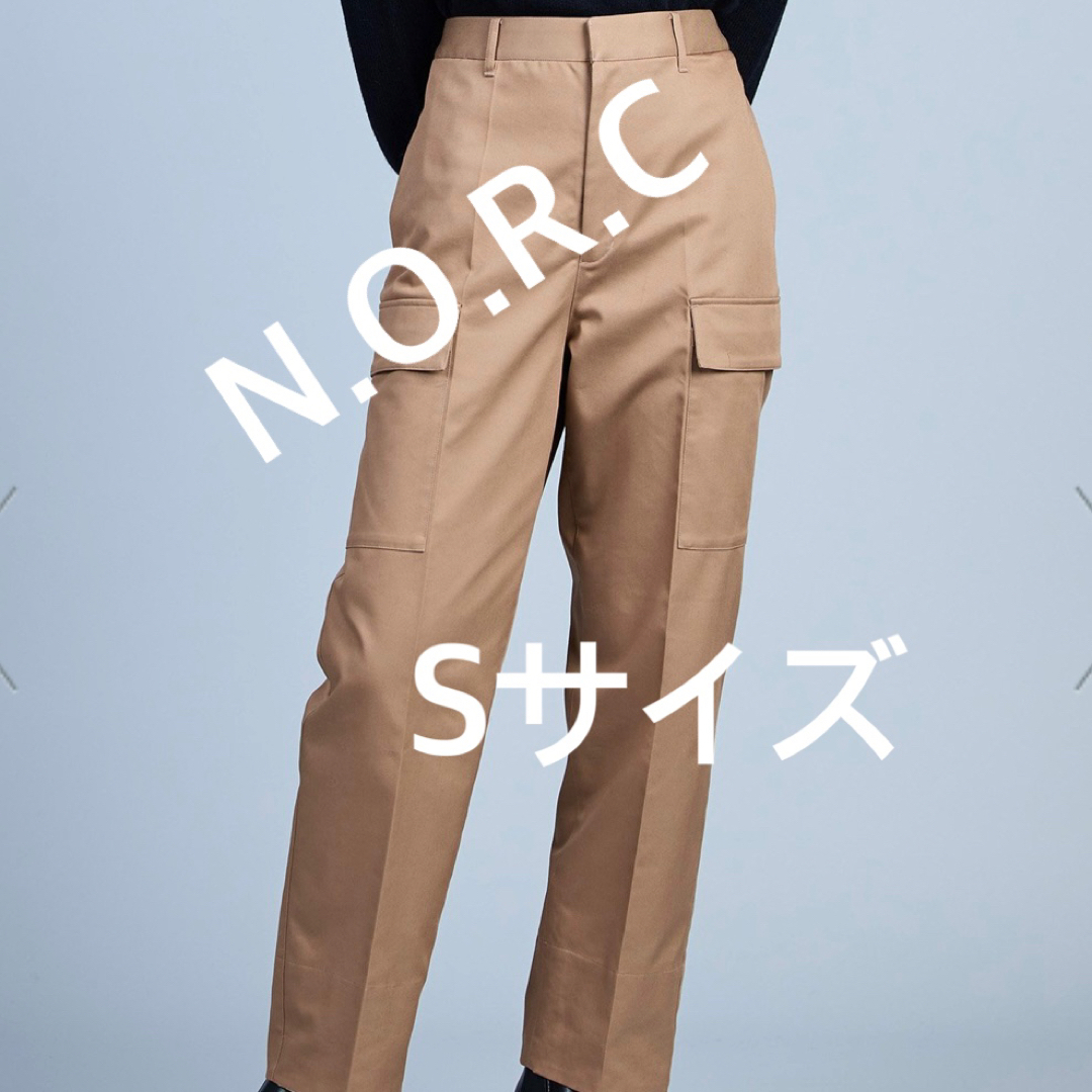 N.O.R.C(ノーク)の3722 NORC ノーク パンツ キャメル S 新品未使用 レディースのパンツ(カジュアルパンツ)の商品写真