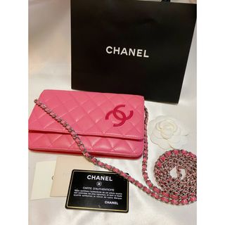 シャネル(CHANEL)のCHANEL シャネル シンプリーCC マトラッセ チェーンウォレット(財布)