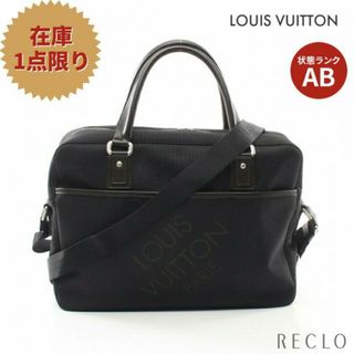 ルイヴィトン(LOUIS VUITTON)のヤック ダミエジェアン ノワール ビジネスバッグ ナイロンキャンバス レザー ブラック(ビジネスバッグ)