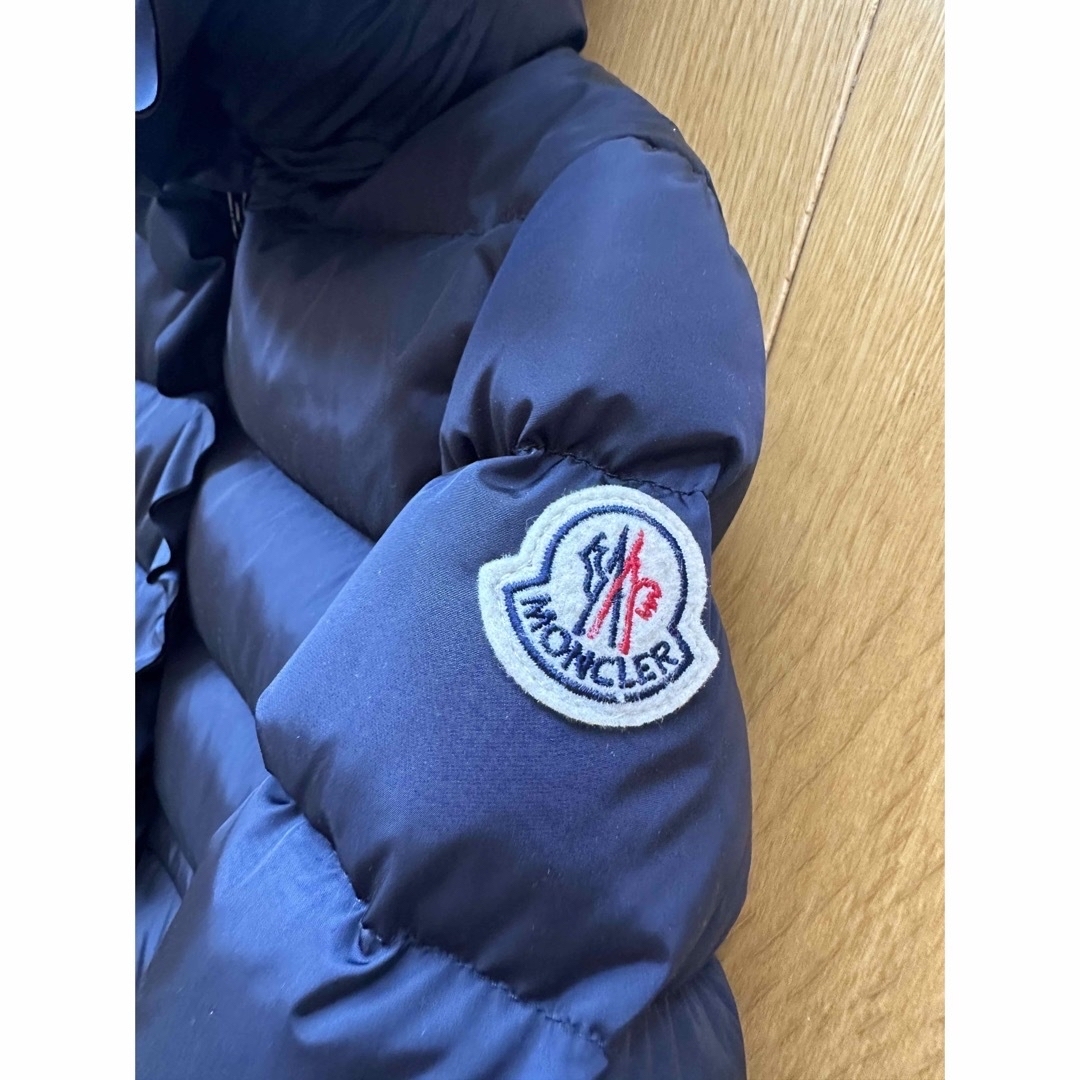 MONCLER ダウンコート 140 10A ネイビー 美品 匿名配送