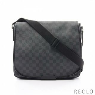 ヴィトン(LOUIS VUITTON) ダミエ ショルダーバッグ(メンズ)(ブラック
