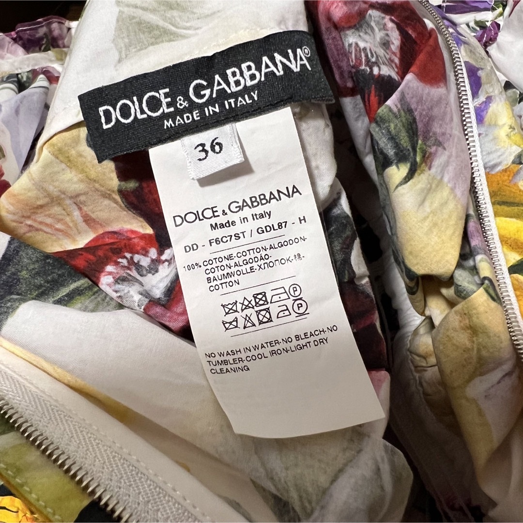 DOLCE＆GABBANA ドルチェ＆ガッバーナ ワンピース 花柄 美品