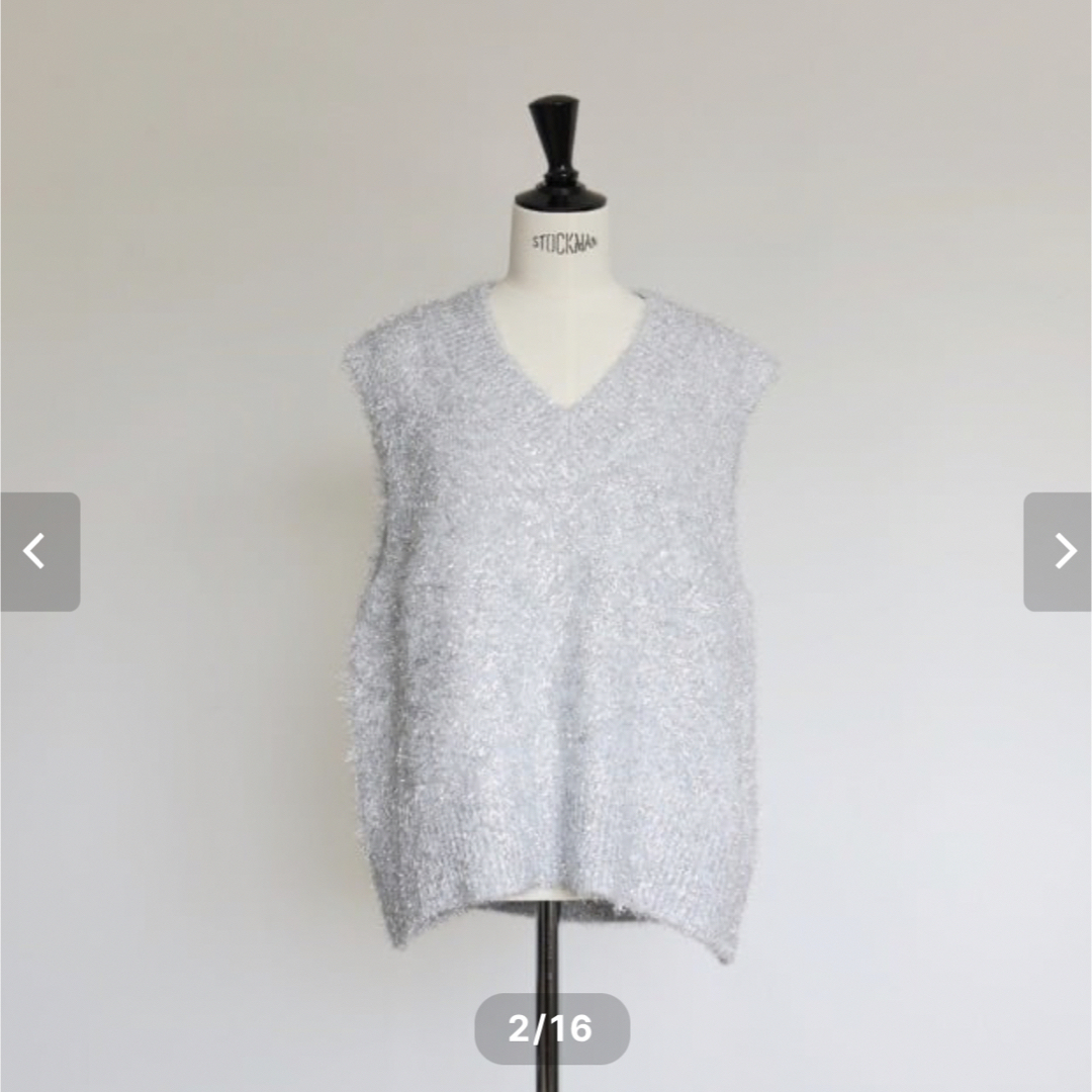 レディースGypsohila  Glitter Knit Vest