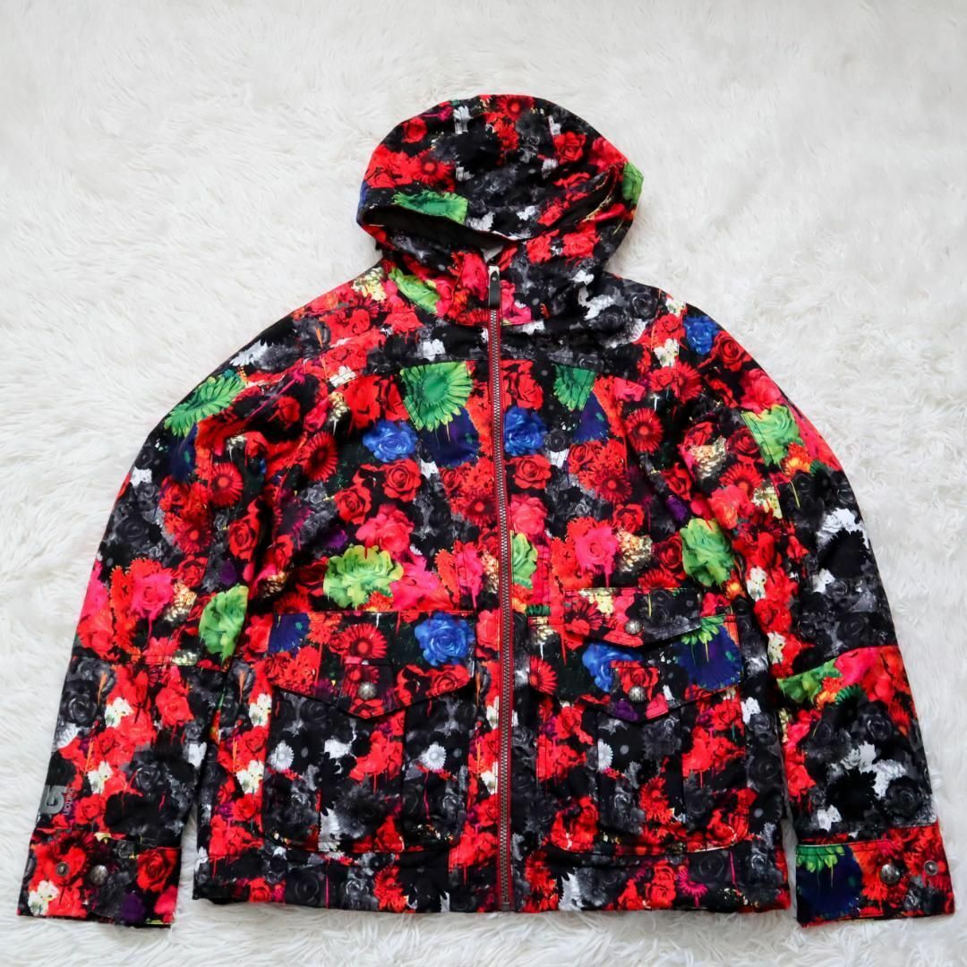 BURTON バートン スノボ スノーボードウエア ジャケット パンツ 花柄総柄-