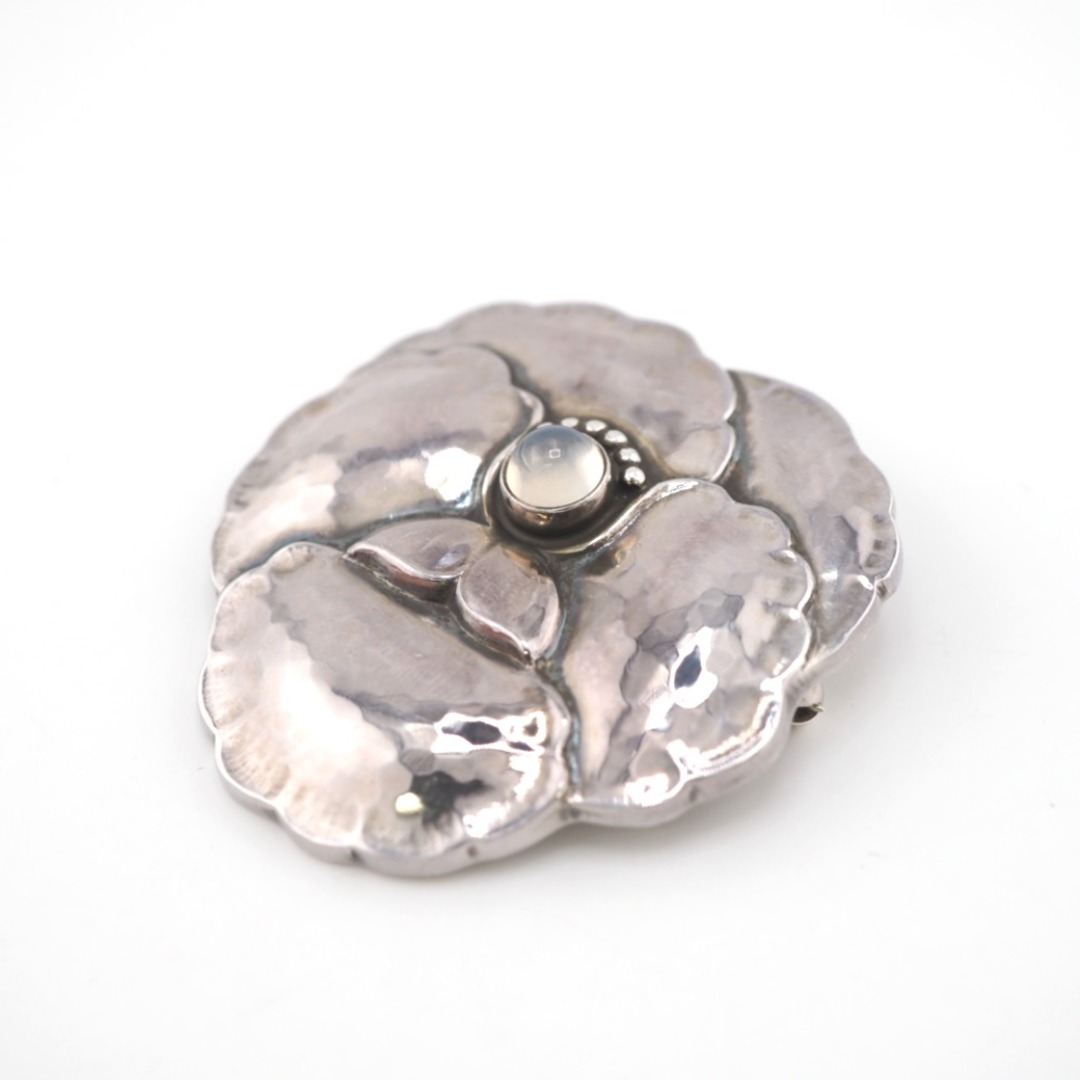 ジョージジェンセン Georg Jensen ブローチ フラワー 花 925 12.5g 113