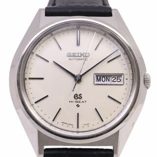 グランドセイコー(Grand Seiko)のSEIKO グランドセイコー 56GS 1973年製 ハイビート 自動巻き メンズ 腕時計 白文字盤 社外ベルト 5646-7010(腕時計(アナログ))