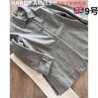 ハーディエイミス(HARDY AMIES)のHARDY AMIES ハーディエイミス　ライトグレー　ストライプ　ジャケット(その他)