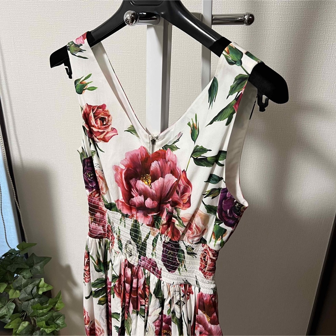 DOLCE&GABBANA - DOLCE&GABBANA ドルチェ&ガッバーナ ワンピース 花