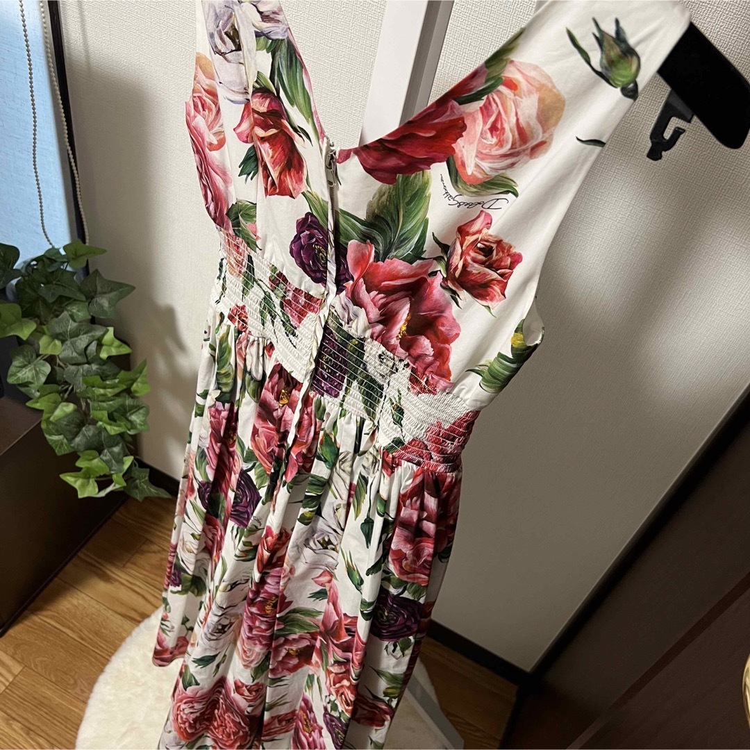 DOLCE&GABBANA - DOLCE&GABBANA ドルチェ&ガッバーナ ワンピース 花