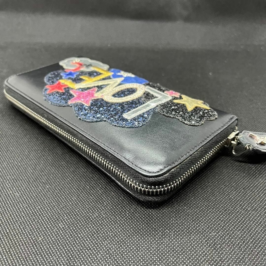 SAINT LAURENT PARIS LOVE 長財布 ラウンドファスナー