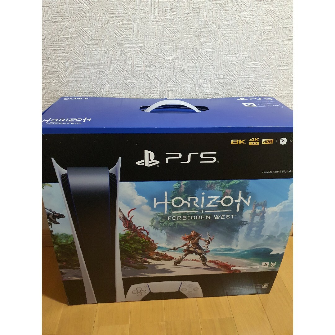 PlayStation(プレイステーション)のPlayStation 5 Horizon Forbidd  West 新品 エンタメ/ホビーのゲームソフト/ゲーム機本体(家庭用ゲーム機本体)の商品写真
